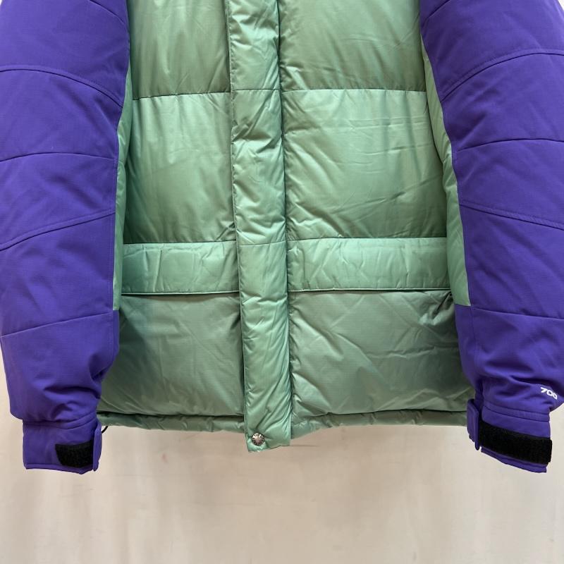 グッチ GUCCI ジャケット、上着 ダウンジャケット THE NORTH FACE ノースフェイス 663895 フーデッドダウン ジャケット S 緑 / グリーン / green X 紫 / パープル / purple メンズ USED 古着 中古 50142914