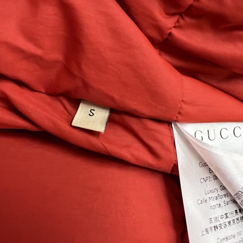 グッチ GUCCI ジャケット、上着 ダウンジャケット THE NORTH FACE ノースフェイス 663895 フーデッドダウン ジャケット S 緑 / グリーン / green X 紫 / パープル / purple メンズ USED 古着 中古 50142914