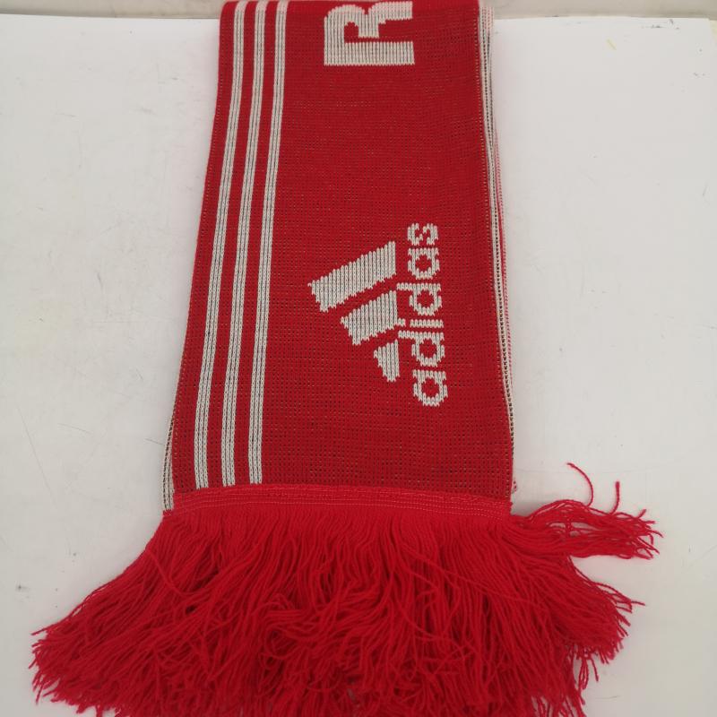 アディダス adidas マフラー マフラー レッドブル ザルツブルク サッカー マフラー - 白 / ホワイト / white X 赤 / レッド / red メンズ USED 古着 中古 50142921