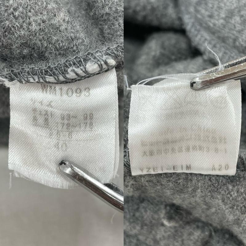 ウィルソン wilson カーディガン 長袖 ショールカラー くるみボタン カーディガン 40 灰 / グレー / gray メンズ USED 古着 中古 50142940