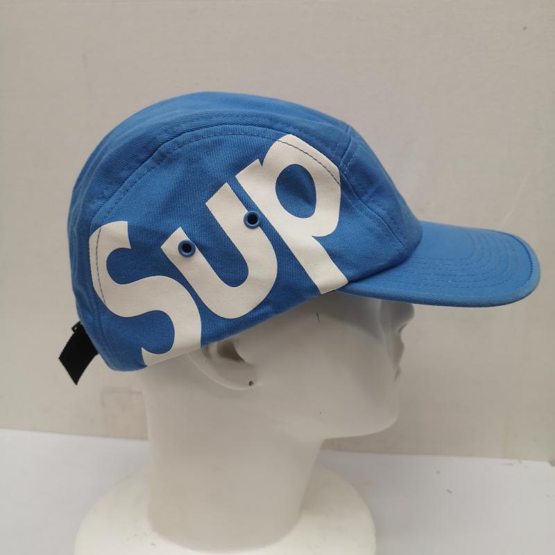 シュプリーム Supreme 帽子 キャップ 13AW SUP CAMP CAP サイドロゴ キャップ - 水色 / ライトブルー / メンズ USED 古着 中古 50142955