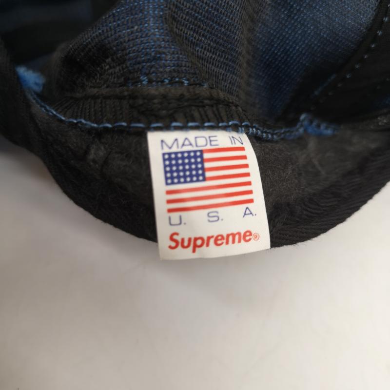 シュプリーム Supreme 帽子 キャップ 13AW SUP CAMP CAP サイドロゴ キャップ - 水色 / ライトブルー / メンズ USED 古着 中古 50142955