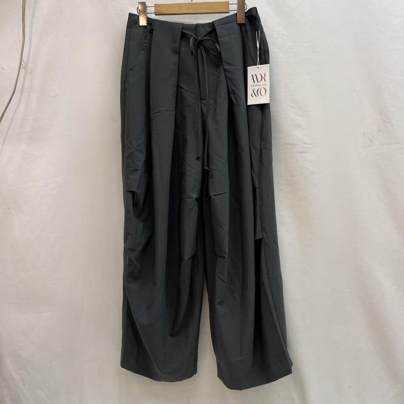 古着 USED ボトムス ボトムス ANDREA & Co コードインタックウエストパンツ ansun-220 one 灰 / グレー / gray レディース USED 古着 中古 50142974