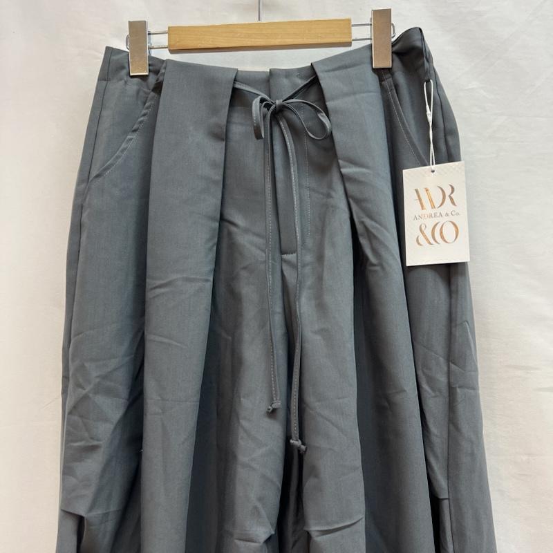 古着 USED ボトムス ボトムス ANDREA & Co コードインタックウエストパンツ ansun-220 one 灰 / グレー / gray レディース USED 古着 中古 50142974