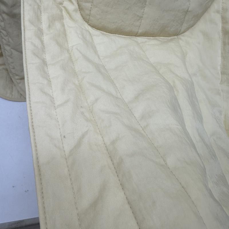 ジュンミカミ JUN MIKAMI コート コート一般 IRISH LINEN QUILTING SLEEPER COAT スリーパー コート キルティング ベスト FREE アイボリー / アイボリー / レディース USED 古着 中古 50143023