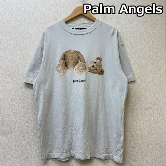 パーム・エンジェルス Palm Angels Tシャツ 半袖 21SS KILL THE BEAR TEE キルベアー プリント クルーネック 半袖 Tシャツ PMAA001S21JER018 L メンズ USED 古着 中古 50143027