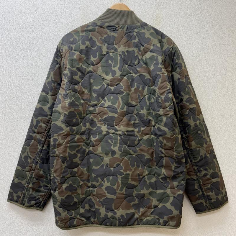 ヌーディージーンズ Nudie Jeans ジャケット、上着 ジャンパー、ブルゾン FRED LINER カモフラ 迷彩柄 ナイロン キルティング ライナー ジャケット M メンズ USED 古着 中古 50143037