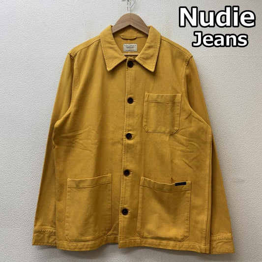 ヌーディージーンズ Nudie Jeans ジャケット、上着 ジャンパー、ブルゾン Barney Worker Jacket バーニー ワーカー ジャケット カバーオール 黄色 イエロー M 黄 / イエロー / yellow メンズ USED 古着 中古 50143039