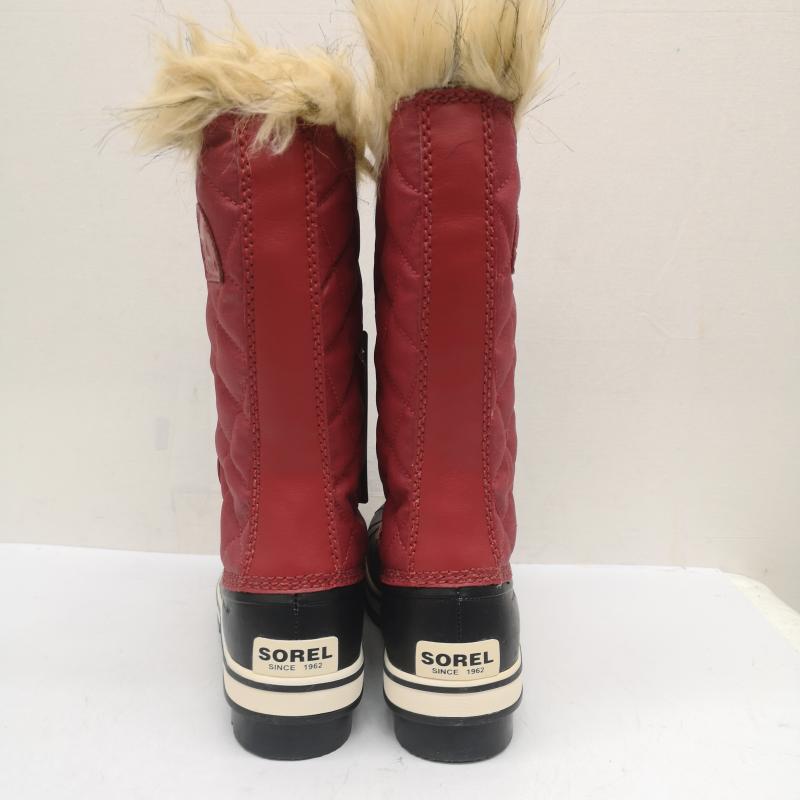 ソレル SOREL ブーツ 一般 Tofino ウォータープルーフ ウィンター ブーツ 23.5cm 赤 / レッド / red レディース USED 古着 中古 50143054