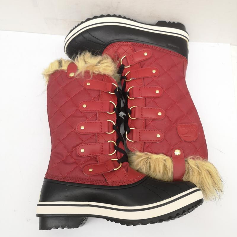 ソレル SOREL ブーツ 一般 Tofino ウォータープルーフ ウィンター ブーツ 23.5cm 赤 / レッド / red レディース USED 古着 中古 50143054