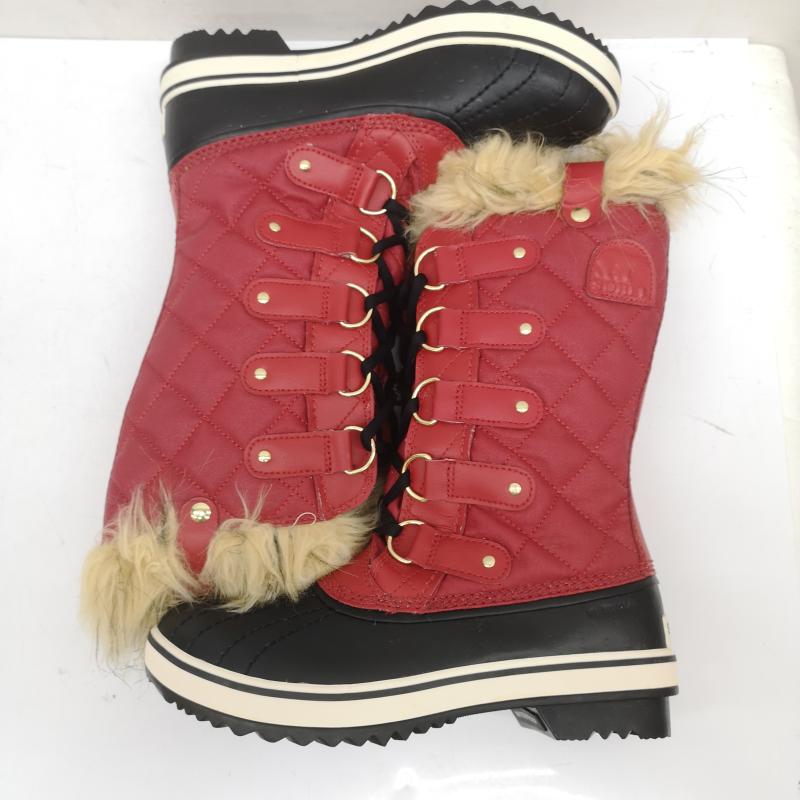 ソレル SOREL ブーツ 一般 Tofino ウォータープルーフ ウィンター ブーツ 23.5cm 赤 / レッド / red レディース USED 古着 中古 50143054