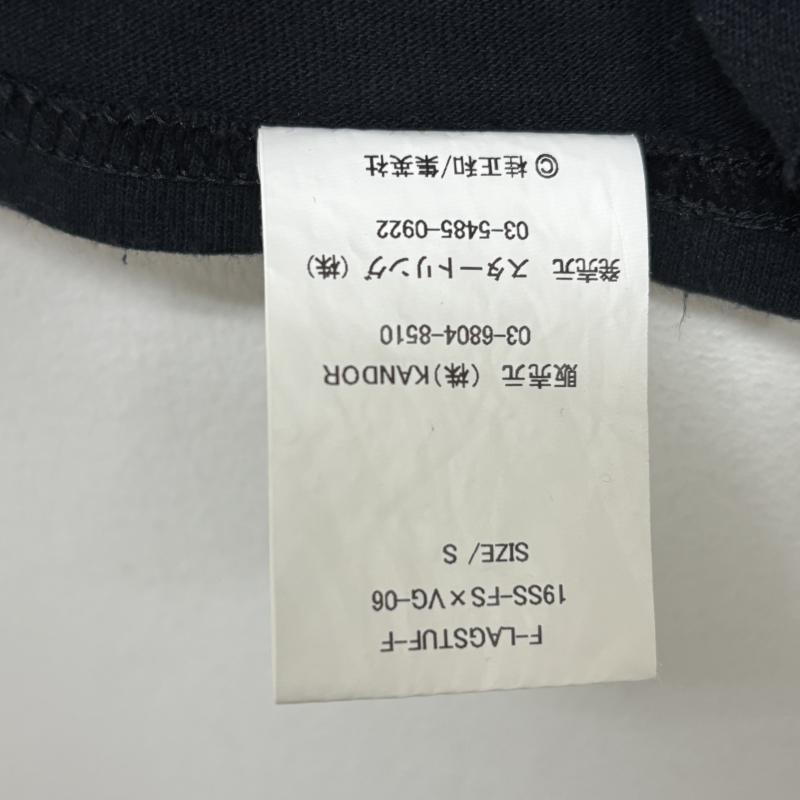 フラグスタフ FLAGSTUFF Tシャツ 半袖 Tシャツ 2019SS 電影少女 ビデオガール コラボ HUMANITY 桂正和 集英社 19ss-FS×VG-06 S キャラクター 黒 / ブラック / black メンズ USED 古着 中古 50143078