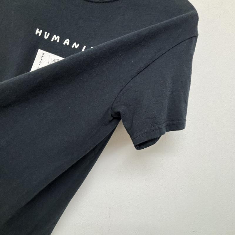 フラグスタフ FLAGSTUFF Tシャツ 半袖 Tシャツ 2019SS 電影少女 ビデオガール コラボ HUMANITY 桂正和 集英社 19ss-FS×VG-06 S キャラクター 黒 / ブラック / black メンズ USED 古着 中古 50143078