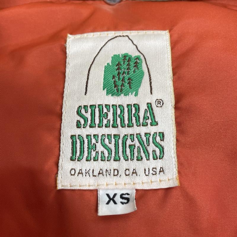 シェラデザイン SIERRA DESIGNS ジャケット、上着 ダウンジャケット ダウン ジャケット ブルゾン フルジップ 70s 70年代 7本木タグ USA製 スタック大倉 XS 無地 ベージュ / ベージュ / beige メンズ USED 古着 中古 50143124