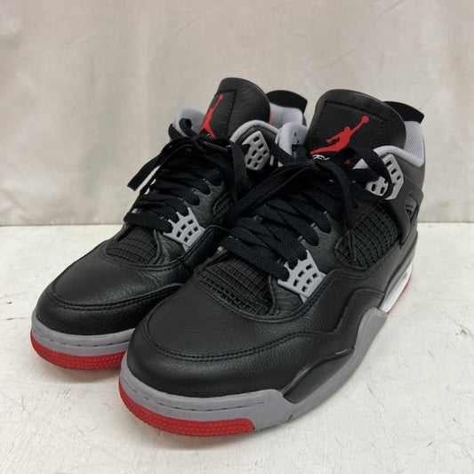 ナイキ NIKE スニーカー スニーカー AIR JORDAN 4 RETRO BRED REIMAGINED エアジョーダン FV5029- 006 28.0cm 黒 / ブラック / black メンズ USED 古着 中古 50143148