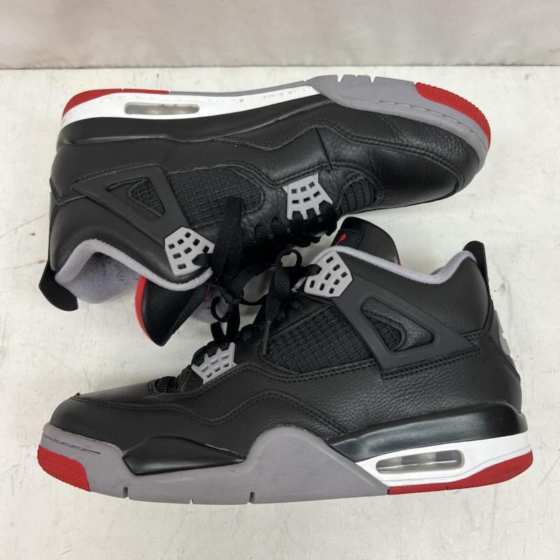 ナイキ NIKE スニーカー スニーカー AIR JORDAN 4 RETRO BRED REIMAGINED エアジョーダン FV5029- 006 28.0cm 黒 / ブラック / black メンズ USED 古着 中古 50143148