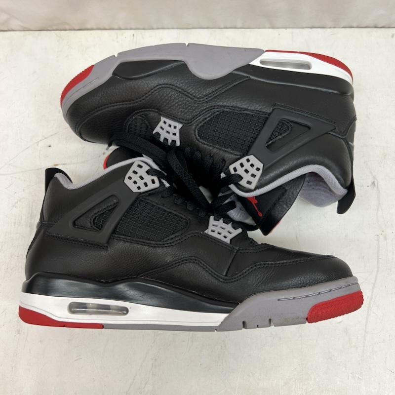 ナイキ NIKE スニーカー スニーカー AIR JORDAN 4 RETRO BRED REIMAGINED エアジョーダン FV5029- 006 28.0cm 黒 / ブラック / black メンズ USED 古着 中古 50143148