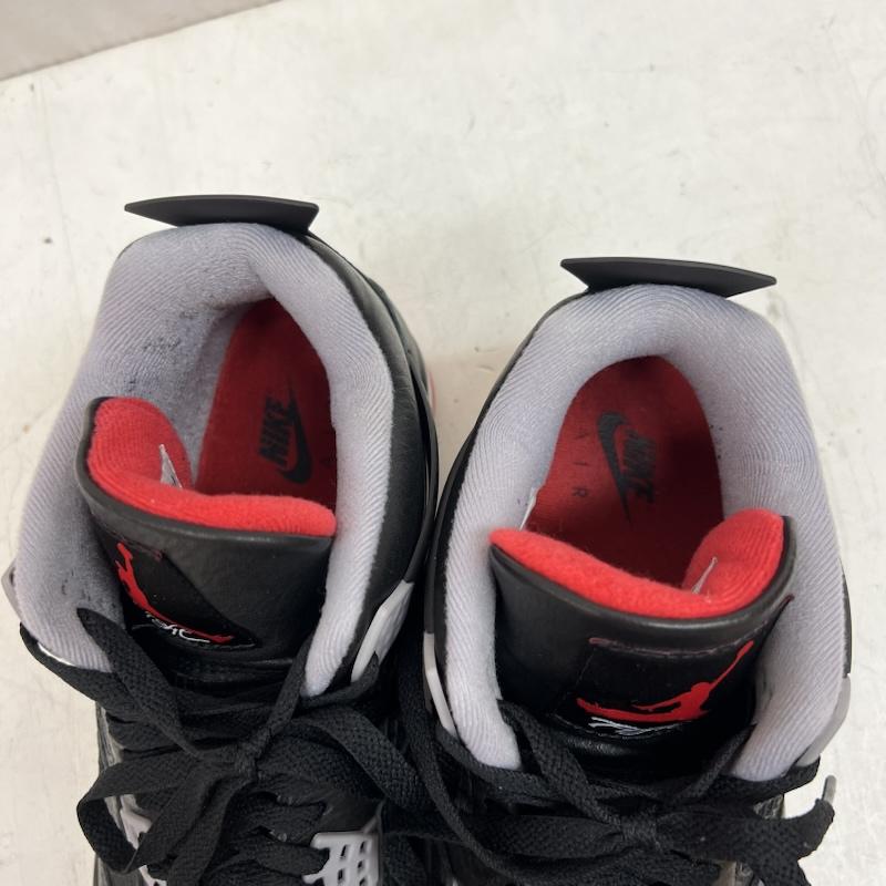 ナイキ NIKE スニーカー スニーカー AIR JORDAN 4 RETRO BRED REIMAGINED エアジョーダン FV5029- 006 28.0cm 黒 / ブラック / black メンズ USED 古着 中古 50143148
