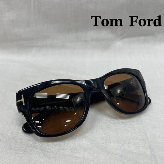 トム フォード TOM FORD めがね・サングラス サングラス TF58 Cary ウェリントン サングラス プラスチック BLK BRW ブラック ブラウン - 黒 / ブラック / black メンズ USED 古着 中古 50143160
