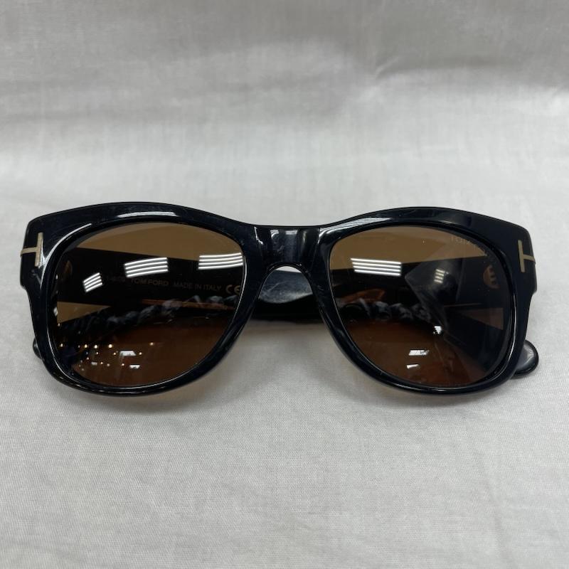 トム フォード TOM FORD めがね・サングラス サングラス TF58 Cary ウェリントン サングラス プラスチック BLK BRW ブラック ブラウン - 黒 / ブラック / black メンズ USED 古着 中古 50143160