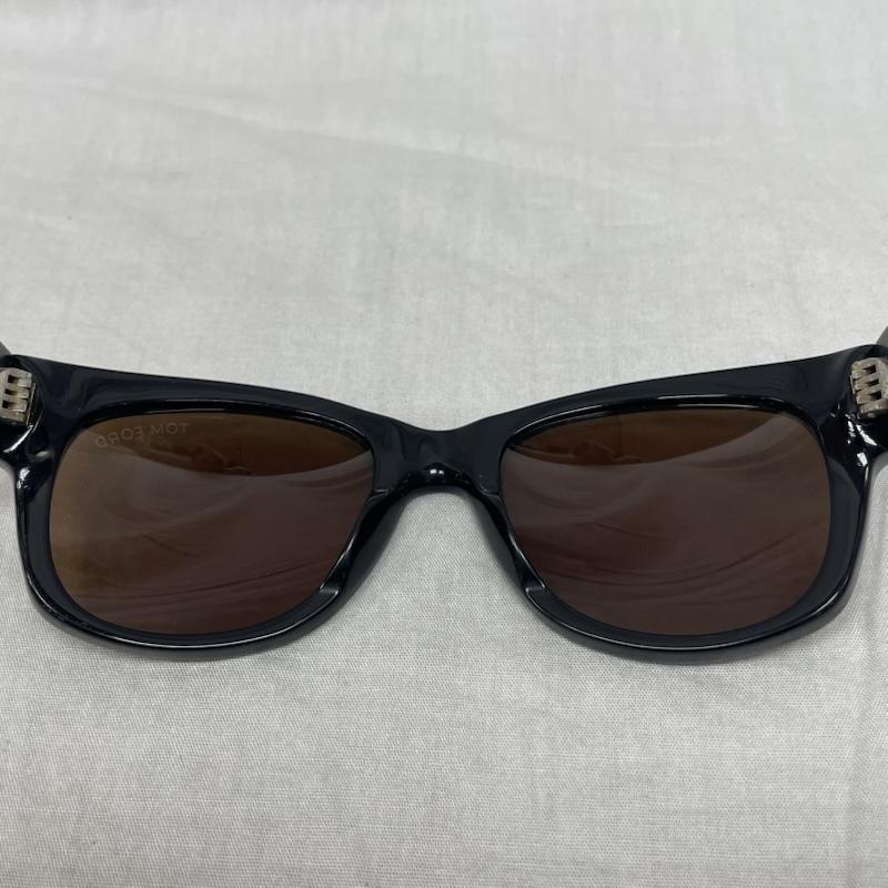 トム フォード TOM FORD めがね・サングラス サングラス TF58 Cary ウェリントン サングラス プラスチック BLK BRW ブラック ブラウン - 黒 / ブラック / black メンズ USED 古着 中古 50143160