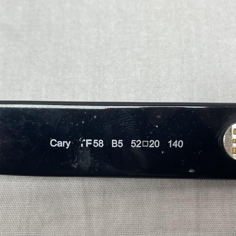 トム フォード TOM FORD めがね・サングラス サングラス TF58 Cary ウェリントン サングラス プラスチック BLK BRW ブラック ブラウン - 黒 / ブラック / black メンズ USED 古着 中古 50143160