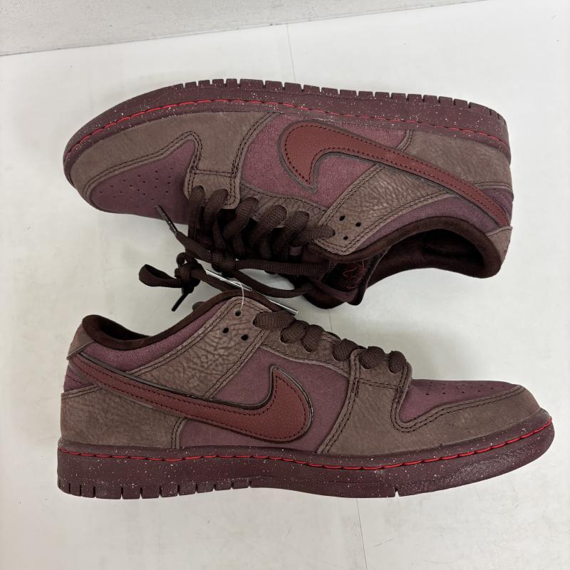 ナイキエスビー NIKE SB スニーカー スニーカー スニーカー Dunk Low PRM City of Love Burgundy NF0619 600 ダンクロー 27.5cm メンズ USED 古着 中古 50143161