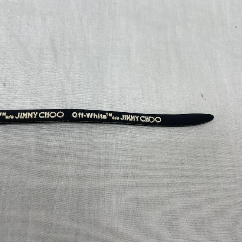 ジミーチュウ JIMMY CHOO アクセサリー ブレスレット、バングル ×Off White ブレスレット ジミーチュウ ブレスレット ゴム ブラック ホワイト BLK WHT - 黒 / ブラック / black X 白 / ホワイト / white レディース USED 古着 中古 50143162