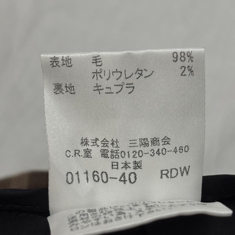 バーバリーロンドン Burberry London パンツ ショートパンツ FQ351-053-55 チェック柄 ひざ丈 ショートパンツ ショーツ 黒 茶 ブラック ブラウン 38 黒 / ブラック / black X 茶 / ブラウン / brown レディース USED 古着 中古 50143209