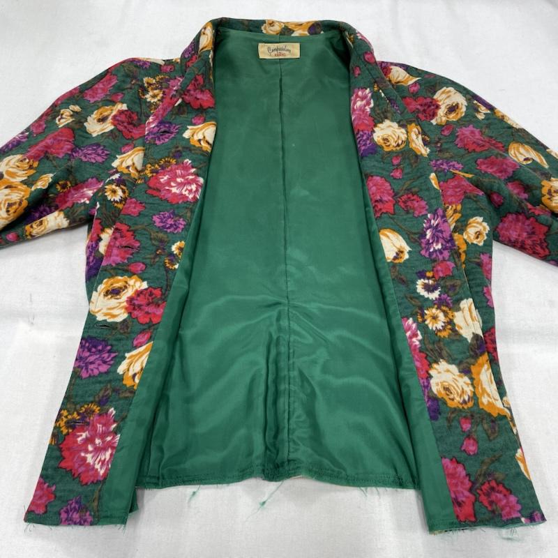 ケンゾー KENZO ジャケット、上着 ジャケット、ブレザー フラワー プリント 花柄 ジャケット ヴィンテージ - 花柄 マルチカラー / マルチカラー / multicolor レディース USED 古着 中古 50143223