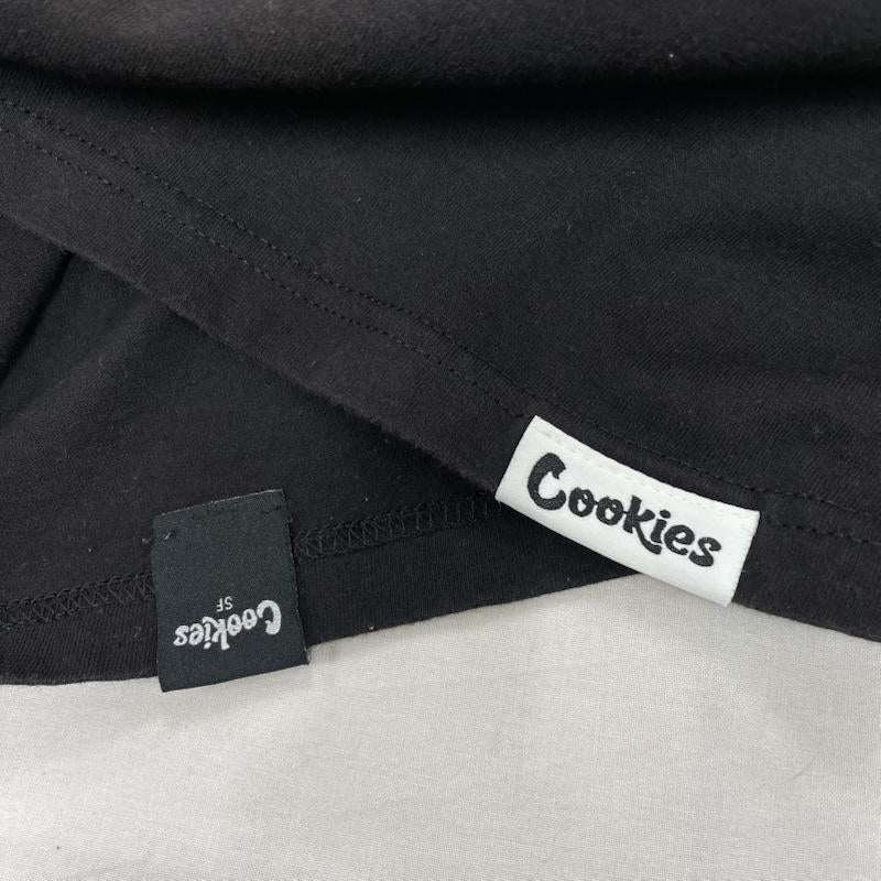 ＵＳフルギ US古着 Tシャツ 半袖 Cookies クッキーズ 半袖 Tシャツ ロゴ プリント マリファナ 大麻 ストリート M プリント X ロゴ、文字 黒 / ブラック / black X 青 / ブルー / blue X 水色 / ライトブルー / メンズ USED 古着 中古 50143250