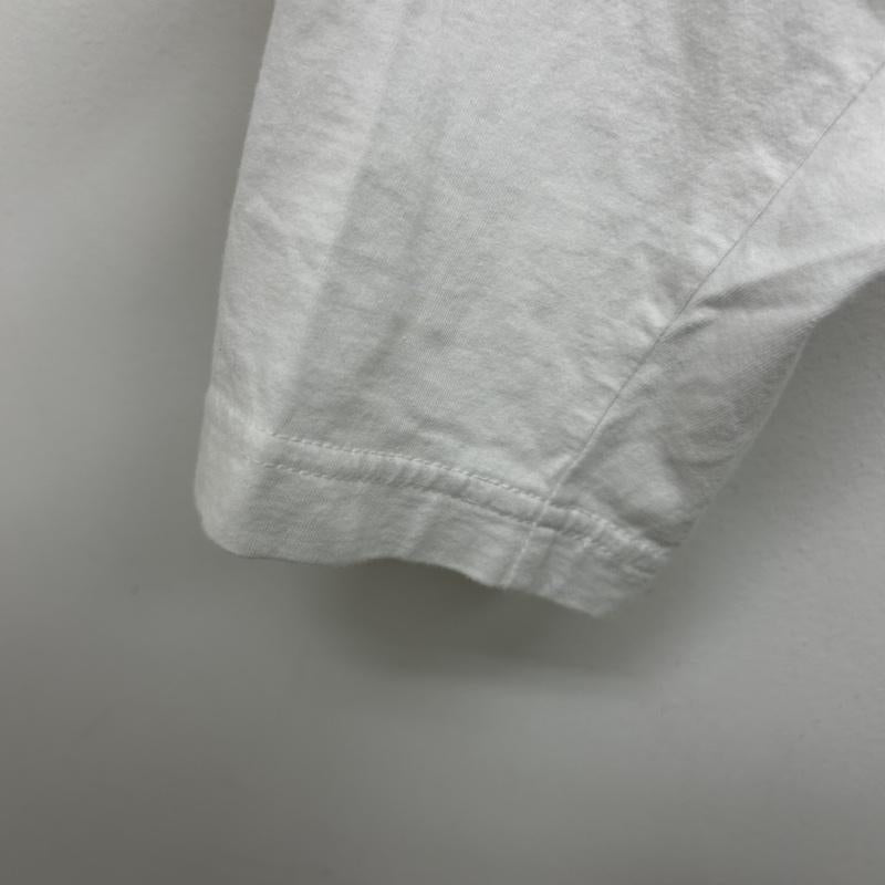 ヨウジヤマモト Yohji Yamamoto Tシャツ 長袖 長袖TEE バックボタン スリット 1 無地 白 / ホワイト / white メンズ USED 古着 中古 50143271