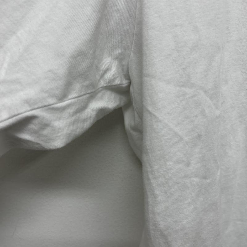 ヨウジヤマモト Yohji Yamamoto Tシャツ 長袖 長袖TEE バックボタン スリット 1 無地 白 / ホワイト / white メンズ USED 古着 中古 50143271