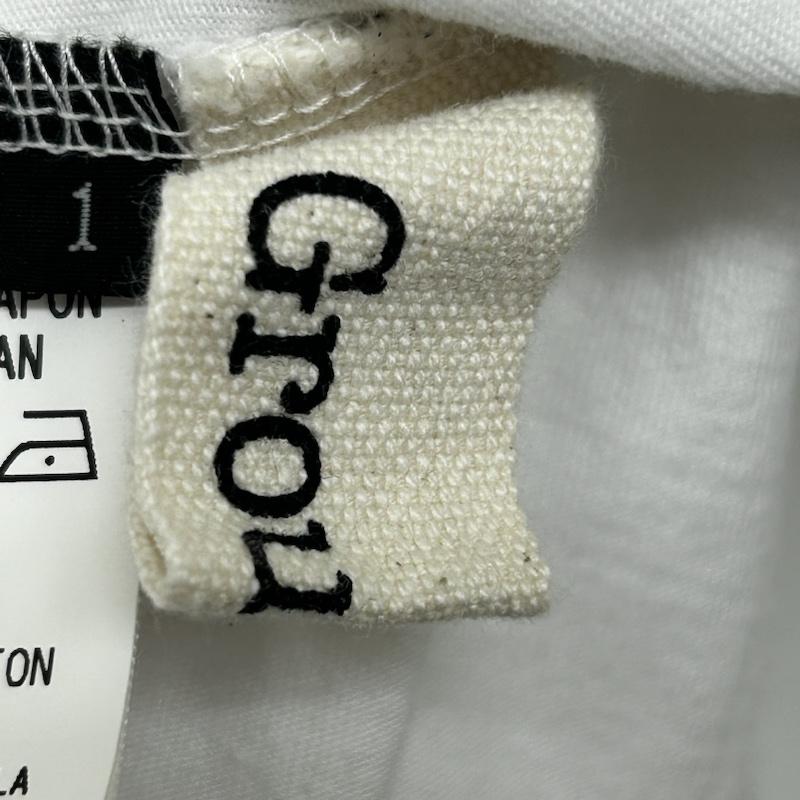 ヨウジヤマモト Yohji Yamamoto Tシャツ 長袖 長袖TEE バックボタン スリット 1 無地 白 / ホワイト / white メンズ USED 古着 中古 50143271