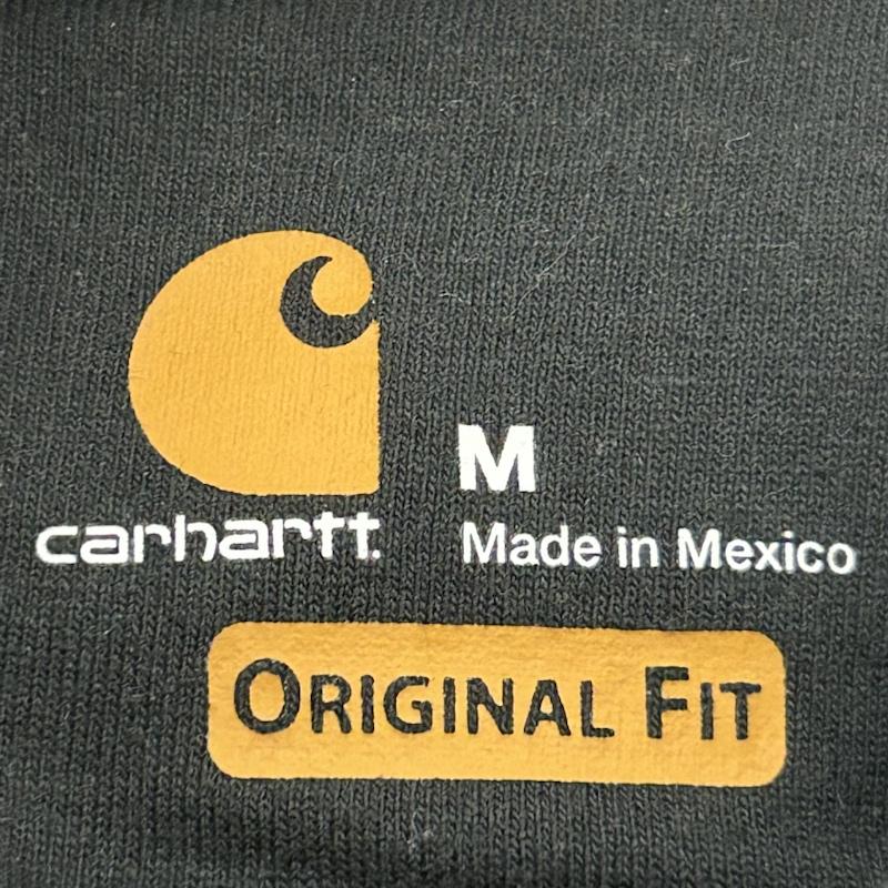 カーハート Carhartt パーカー 長袖 長袖パーカー ワンポイントロゴ M 無地 チャコールグレー / チャコールグレー / メンズ USED 古着 中古 50143295