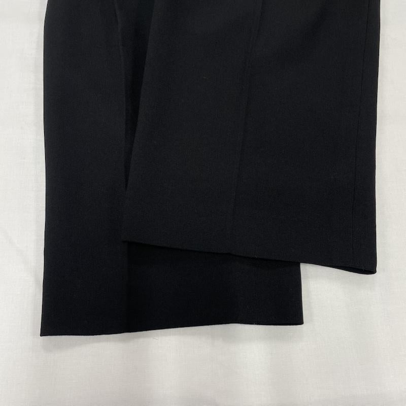 ニジュウサンク 23区 パンツ スラックス ハイウエスト 2タック ワイド スラックス 38 無地 黒 / ブラック / black レディース USED 古着 中古 50143314