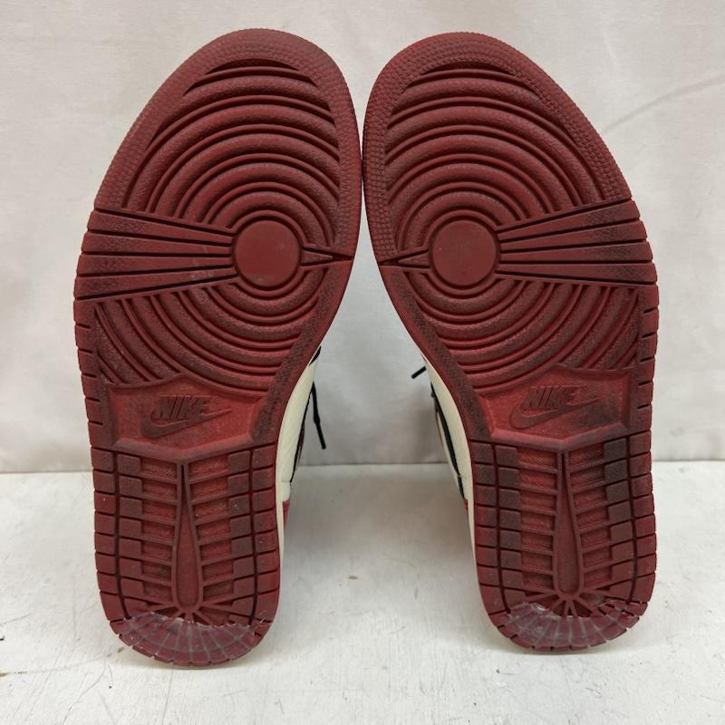ナイキ NIKE スニーカー スニーカー AIR JORDAN 1 RETRO HIGH OG  BRED TOE  555088-610 エアジョーダン 26.5cm メンズ USED 古着 中古 50143340