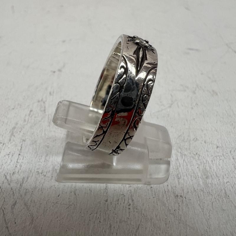 シルバー （９２５） シルバー （９２５） アクセサリー 指輪 CODE.Z silver925 ジルコニア付きリング 19号 - メンズ USED 古着 中古 50143352