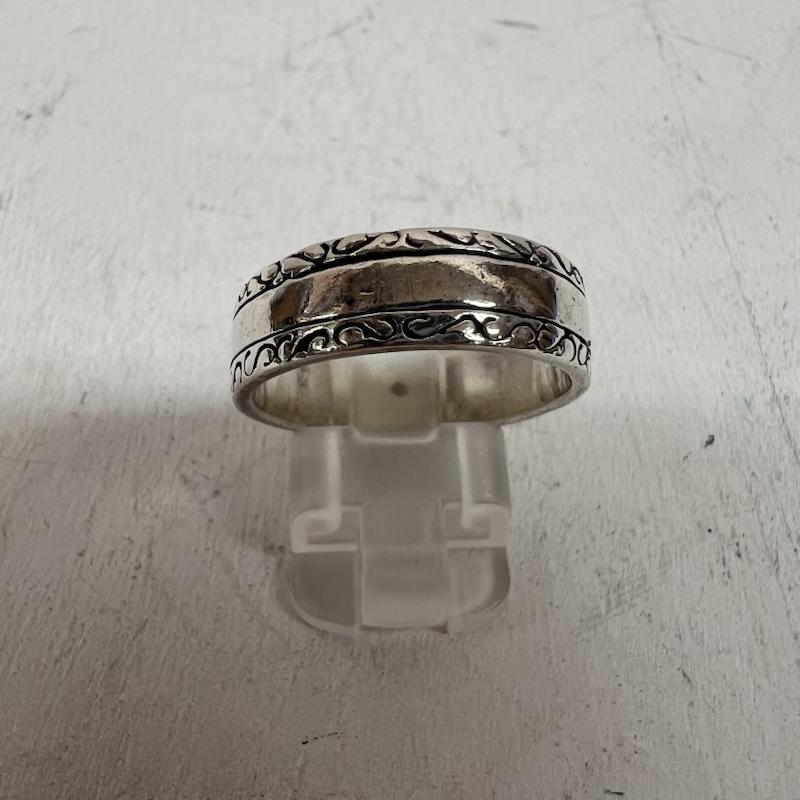 シルバー （９２５） シルバー （９２５） アクセサリー 指輪 CODE.Z silver925 ジルコニア付きリング 19号 - メンズ USED 古着 中古 50143352