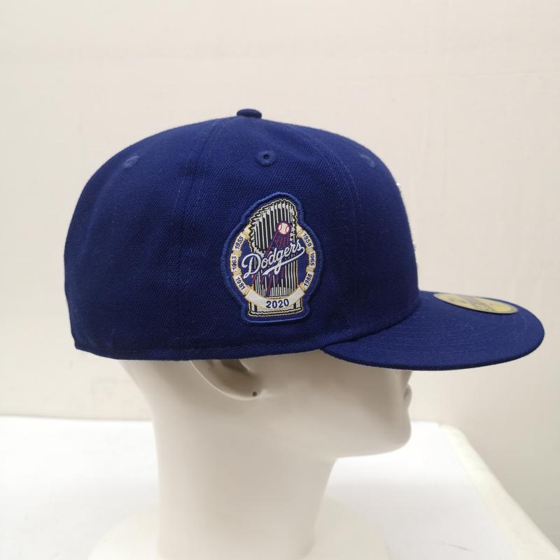 ニューエラ NEW ERA 帽子 キャップ Los Angeles Dodgers Champions Edition ロサンゼルス ドジャース キャップ 7 5/8 - 青 / ブルー / blue メンズ USED 古着 中古 50143358
