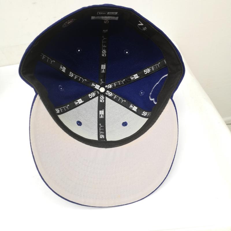 ニューエラ NEW ERA 帽子 キャップ Los Angeles Dodgers Champions Edition ロサンゼルス ドジャース キャップ 7 5/8 - 青 / ブルー / blue メンズ USED 古着 中古 50143358