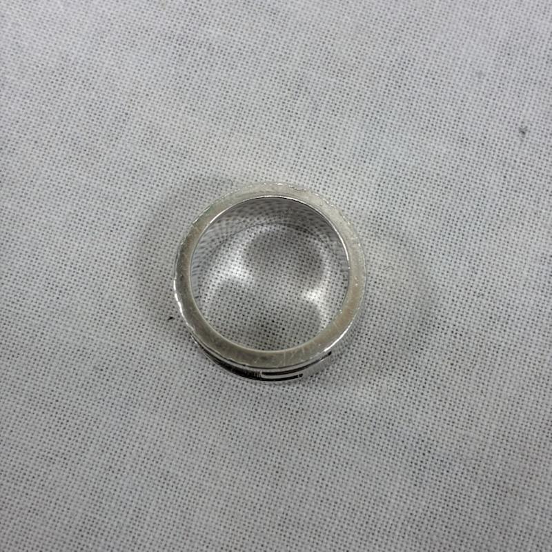 グッチ GUCCI アクセサリー 指輪 ブランデッドG カットアウト シルバー リング 指輪 AG925 7号 - ロゴ、文字 銀 / シルバー / silver color レディース USED 古着 中古 50143374