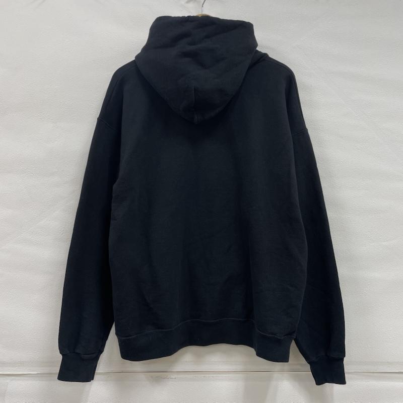 スラッシャー THRASHER パーカー 長袖 M ロゴ、文字 X プリント 黒 / ブラック / black メンズ USED 古着 中古 50143398