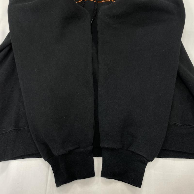 スラッシャー THRASHER パーカー 長袖 M ロゴ、文字 X プリント 黒 / ブラック / black メンズ USED 古着 中古 50143398