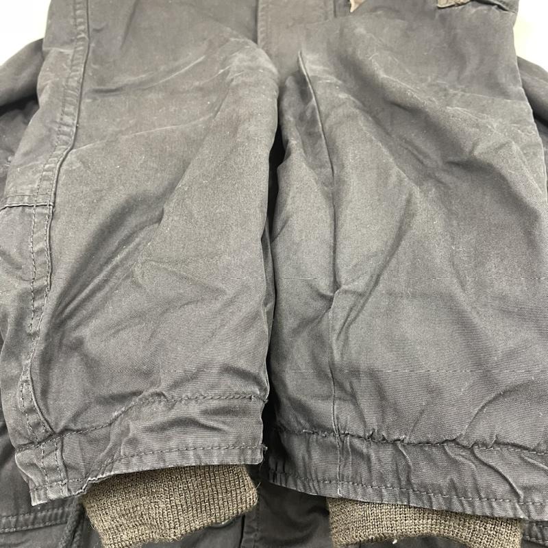 ジョンブル Johnbull コート コート一般 フライトジャケット ミリタリー ラクーンファー モッズコート ah777shk S 無地 黒 / ブラック / black メンズ USED 古着 中古 50143426