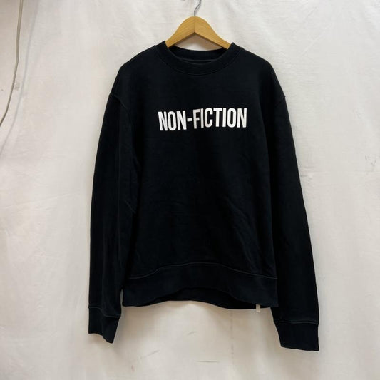 オフホワイト off white トレーナー 長袖 Slim Fit Non-Fiction スウェット L 黒 / ブラック / black メンズ USED 古着 中古 50143436