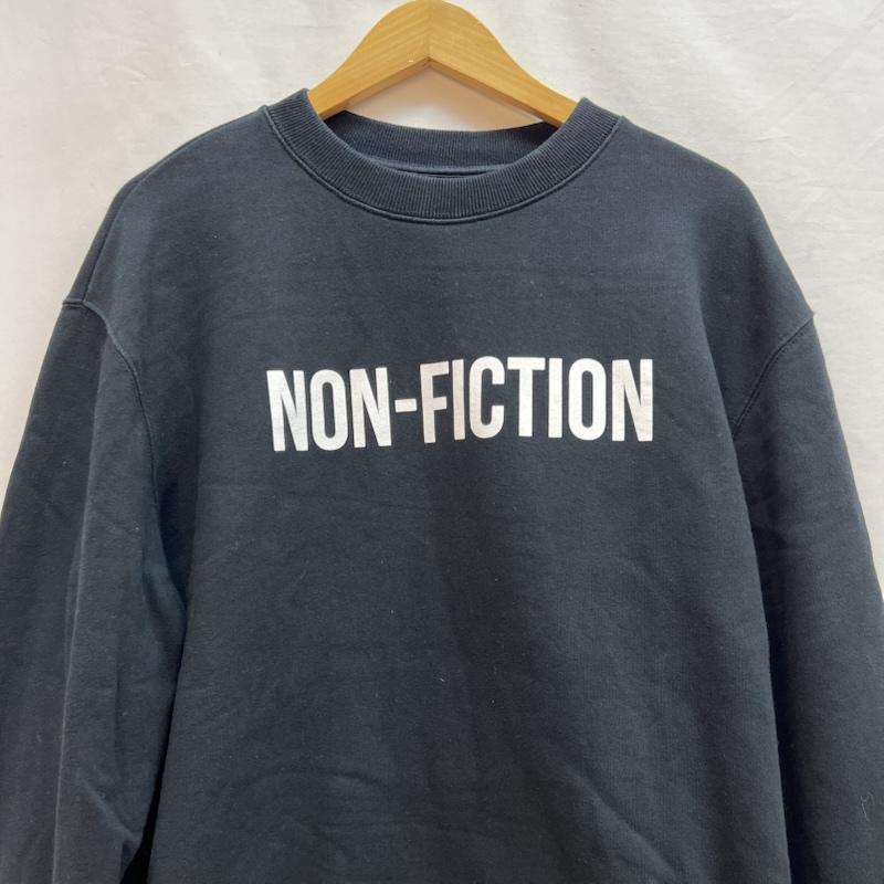 オフホワイト off white トレーナー 長袖 Slim Fit Non-Fiction スウェット L 黒 / ブラック / black メンズ USED 古着 中古 50143436