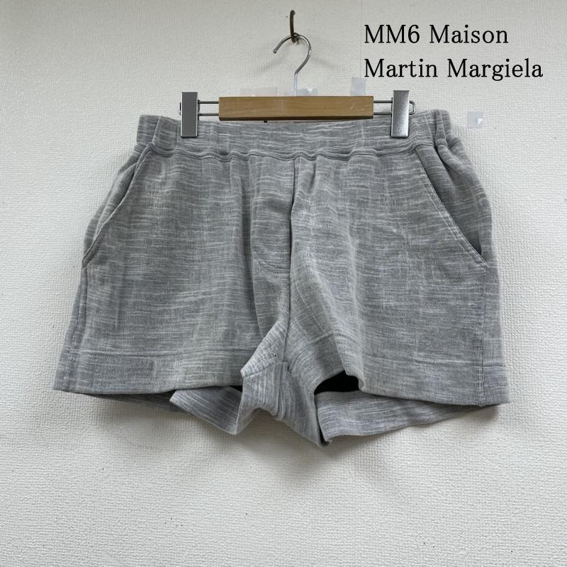 エムエム 6 メゾン マルタン マルジェラ MM6 Maison Martin Margiela パンツ ショートパンツ ハーフ パンツ ショーツ ウエストゴム コットン 薄手 ショートパンツ M  灰 / グレー / gray レディース USED 古着 中古 50143452