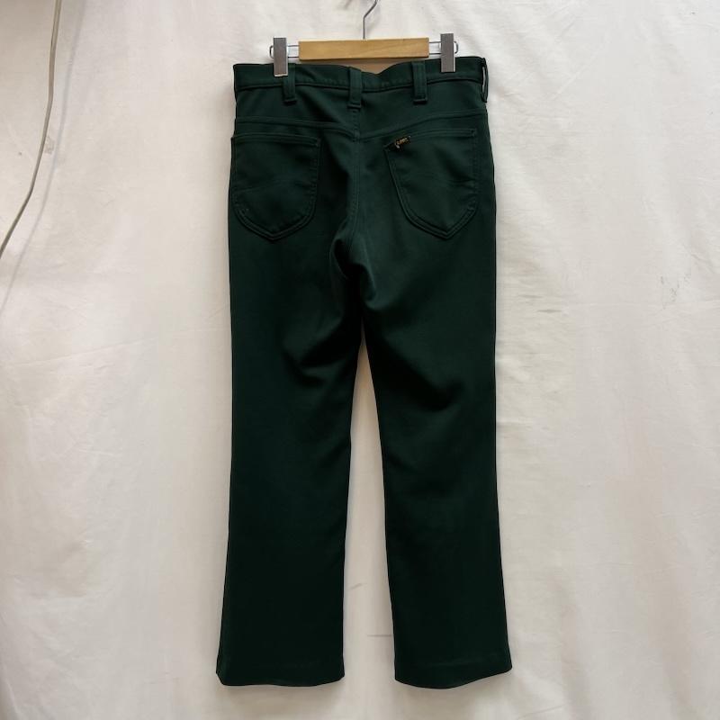 リー Lee ボトムス ボトムス 70s USA製 ブーツカット フレア スラックス スタプレ ヴィンテージ 32インチ 緑 / グリーン / green メンズ USED 古着 中古 50143474