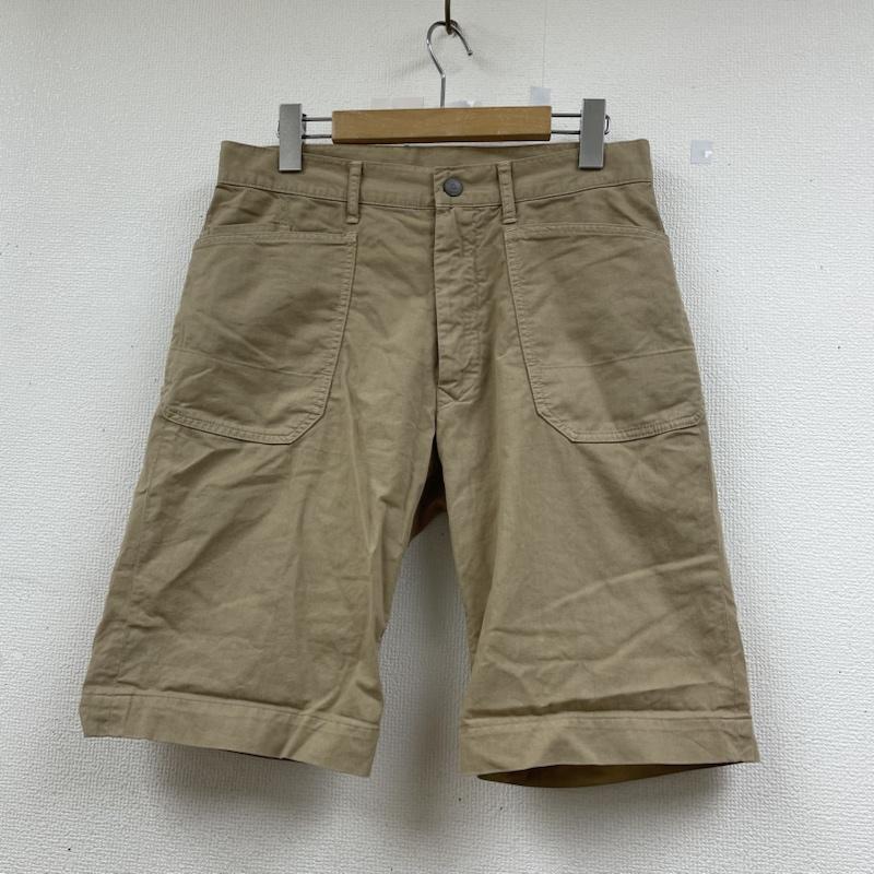 フォーティファイブ・アール 45R パンツ ショートパンツ ハーフパンツ ショートパンツ ショーツ コットン ジップフライ バックロゴ 刺繍 30インチ ロゴ、文字 X 刺繍 ベージュ / ベージュ / beige メンズ USED 古着 中古 50143485